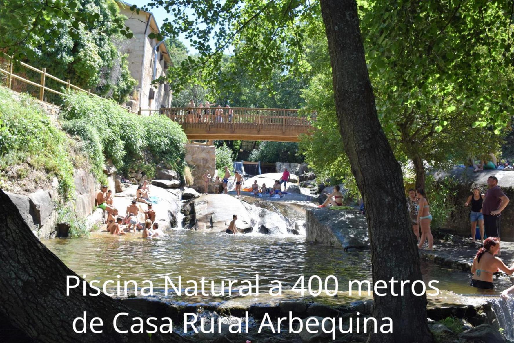 Casa Rural Arbequina-Piscina Natural A 100 Metros Casas del Monte Buitenkant foto
