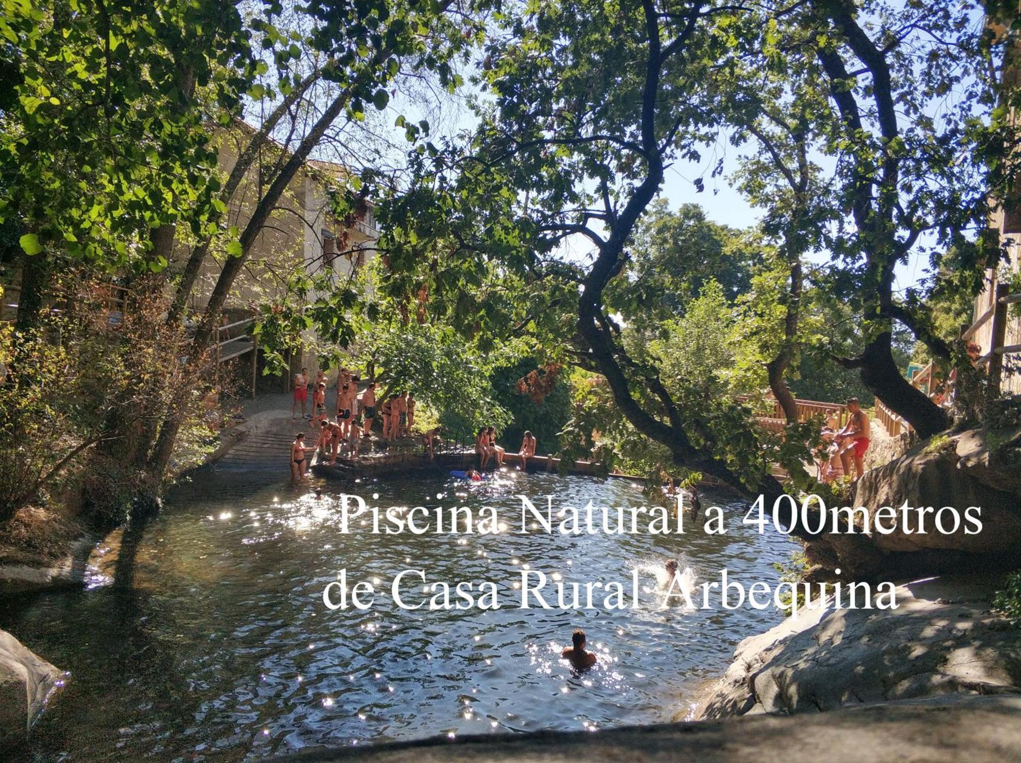 Casa Rural Arbequina-Piscina Natural A 100 Metros Casas del Monte Buitenkant foto